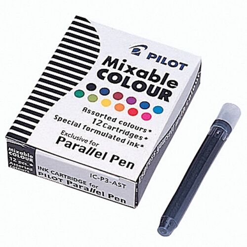 Pilot Refill Pack of 12 Assorted Ink Cartridges - 第 1/1 張圖片