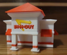 Out N In Burger Restaurant O S HO N or Z Scale Choose White or Color