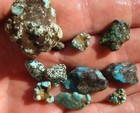 #8 Number Eight Vintage Beautiful Spiderweb Turquoise Nuggets NEVADA 575 KTS — photo 3