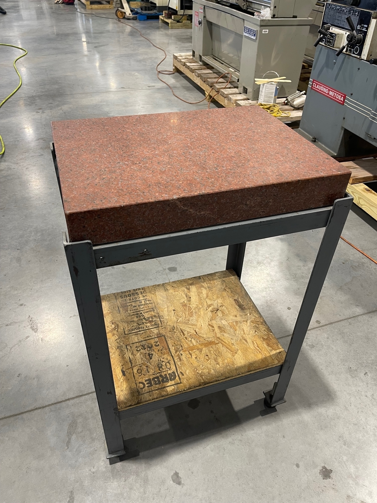 Precision Red Granite Plate Table 18" x 24" x 31/4" GMT3511 eBay