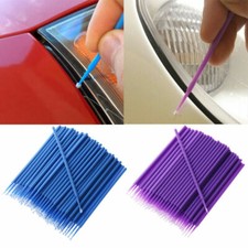 Kit de limpieza de detalles automáticos de lavado de cepillos para detalles de automóviles 100 unidades puntas de pintura de retoque
