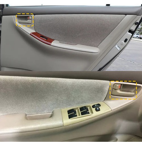 LH RH Interior Inside Door Handle Front Rear For 2003-08 Toyota Corolla Matr A8 - Picture 10 of 17