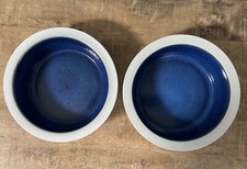 Heath ceramic round 9" used serving bowls Set of 2 .