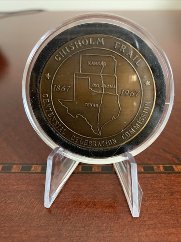 1967 Chisholm Trail Centennial Celebration Commission Coin