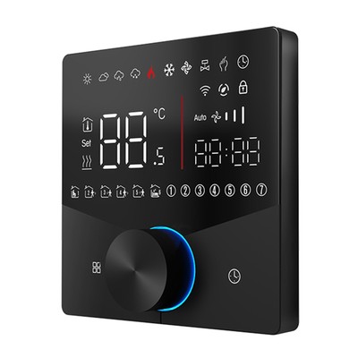 Dauerhaft Haushalt Thermostat -Panel Temperaturkontrolle Wetteranzeige