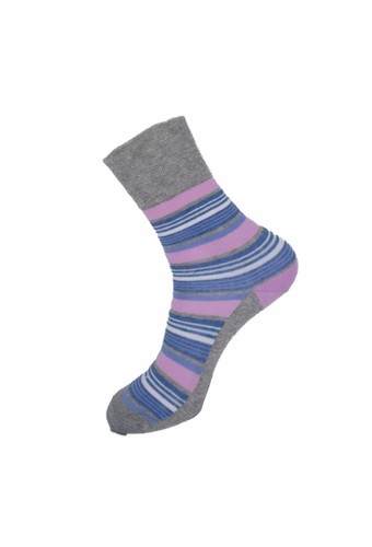 Adults-Gentle Grip Soft Cotton Socks - Picture 3 of 4