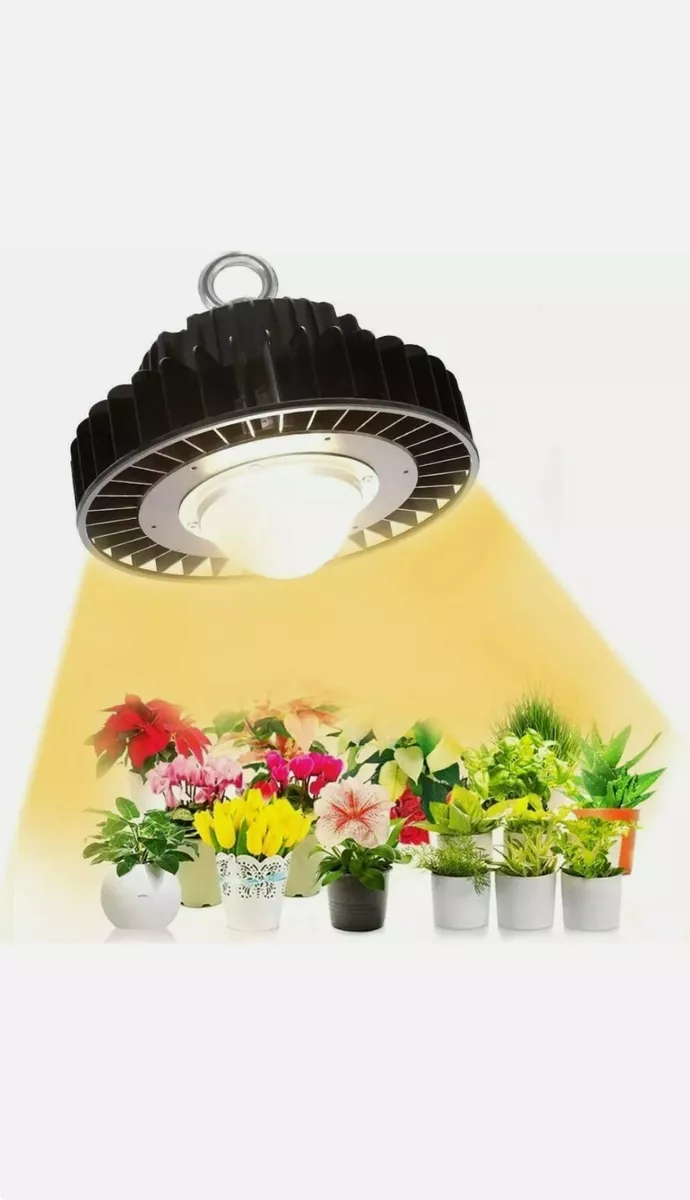 LED Grow Light, CREE CXB3590 COB Light Full Spectrum, CFGROW 100W Black
