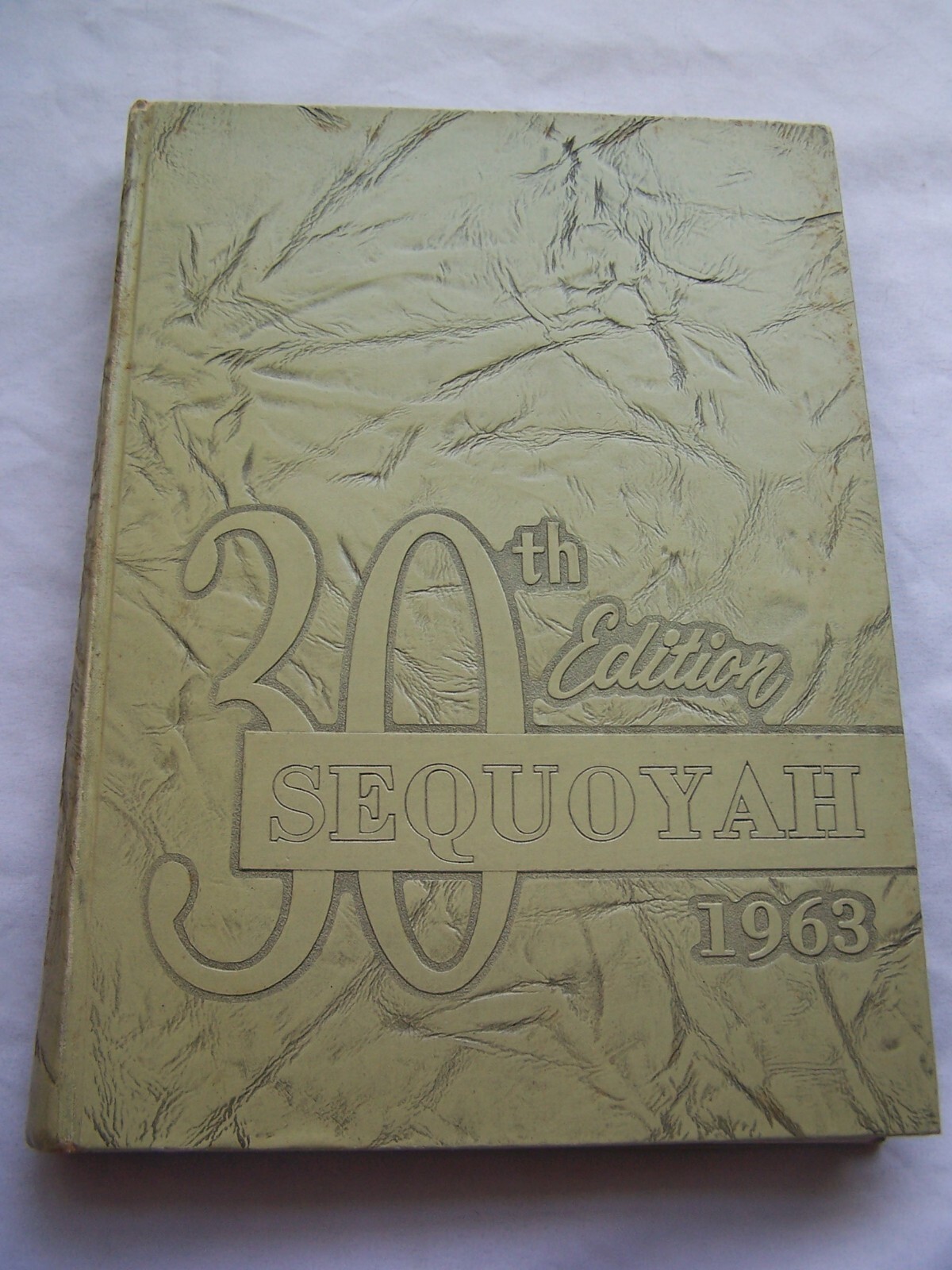 1963 Fair Park High School Yearbook Shreveport, Louisiana  Sequoyah