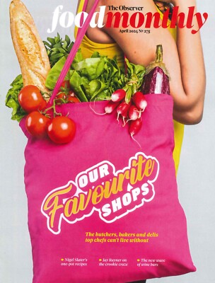 Observer Magazine Food Monthly: Simon Reeve, Esme Young, N.Slater, April 2024