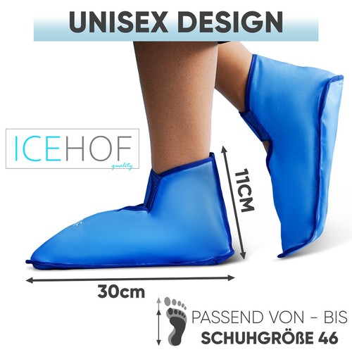 2x Kühlsocken Kühlschuhe Sanfter Stoff - Gel Kältettherapie Chemotherapie Chemo - Bild 4 von 7