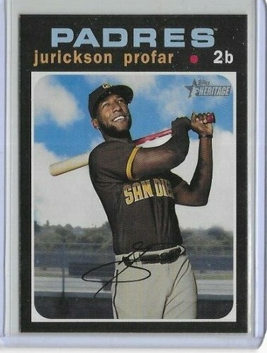 2020 Heritage #347 Jurickson Profar San Diego Padres - 第 1/2 張圖片