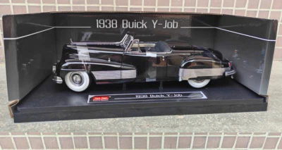 Buick Y-Job 1938年モデル 1/18スケール 1/18 Alloy diecast car model 1938 Buick Y-JOB convertible | eBay