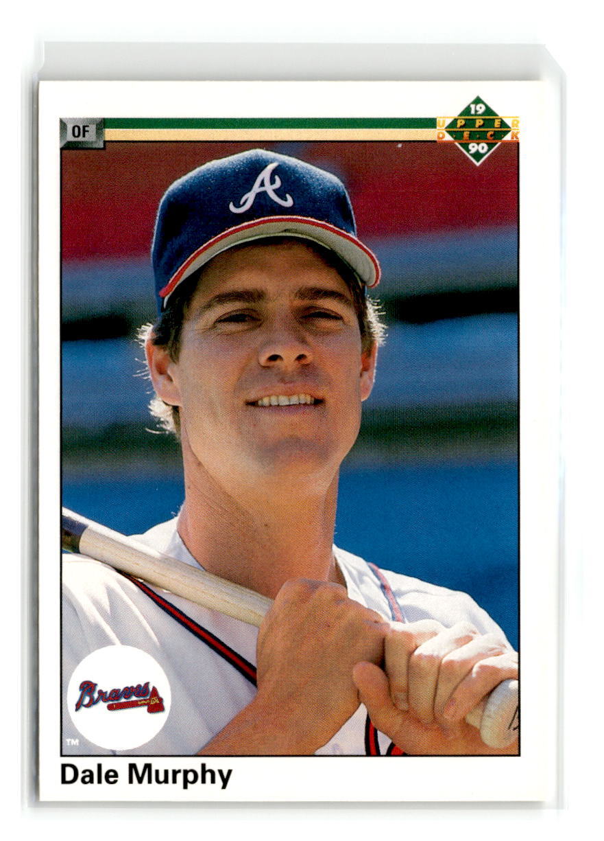 1990-Upper Deck -#533-Dale Murphy -Atlanta Braves