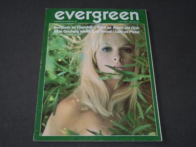 1968 JUNE EVERGREEN MAGAZINE NO. 55 - GREAT COVER - CW 959