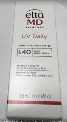 Elta MD UV Daily Broad-Spectrum SPF 40 Face Sunscreen 1.7oz EXP 06/2026