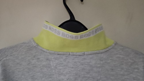 Men's Hugo Boss Paddy Polo Shirt Size S Regular Fit Grey Responsible - Picture 16 of 23