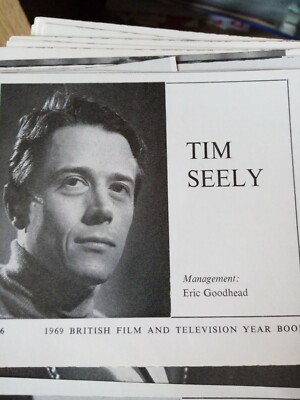 Za1 Ephemera 1969 film TV agent advert Picture Tim seely 