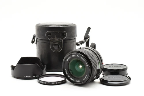 [MINT+++] Canon NEW FD 24mm F2.8 MF Wide Angle Prime Lens From JAPAN #267