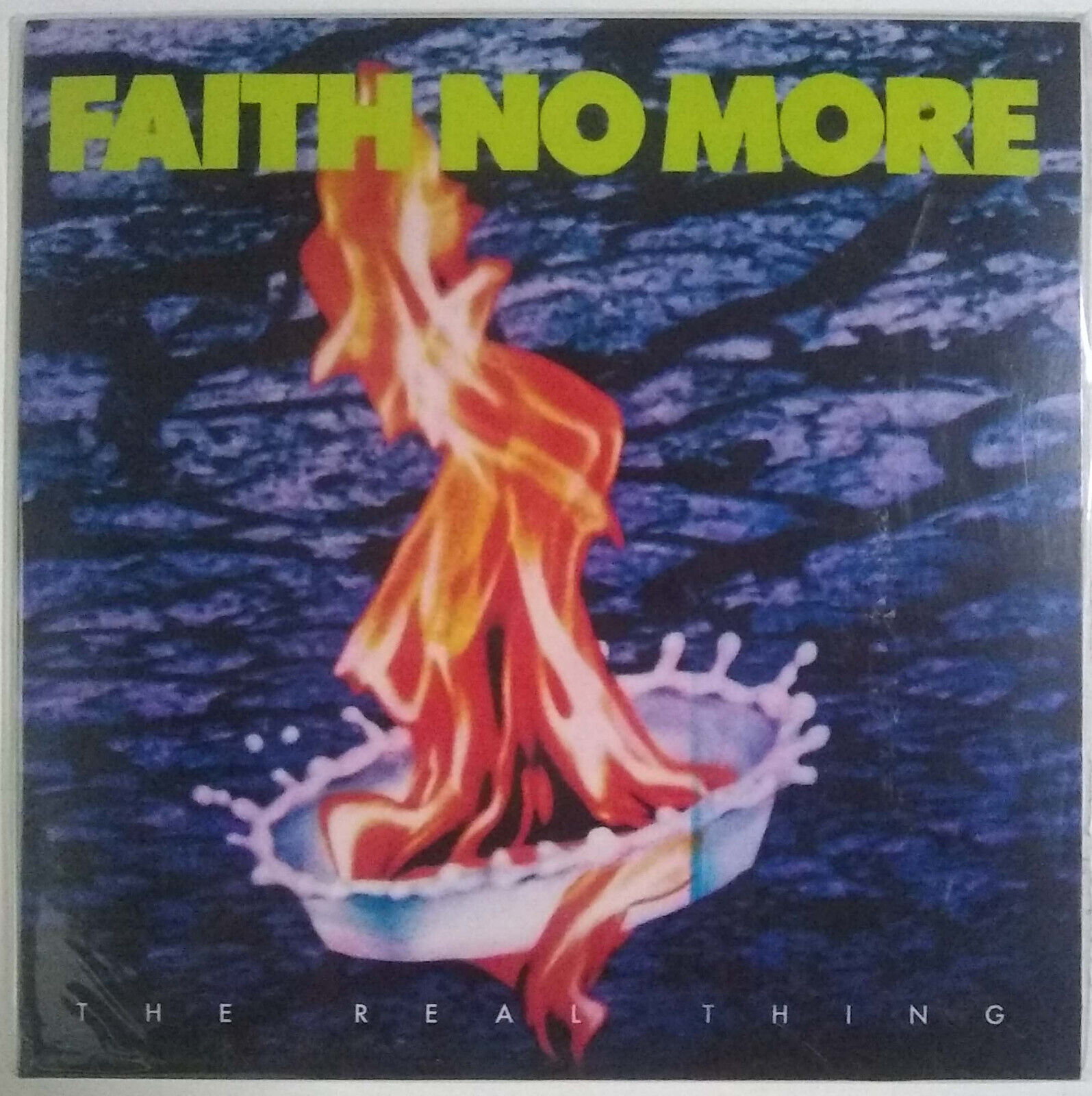 FAITH NO MORE - THE REAL THING  (RED VINYL) (2022) NEW 12' ARGENTINA