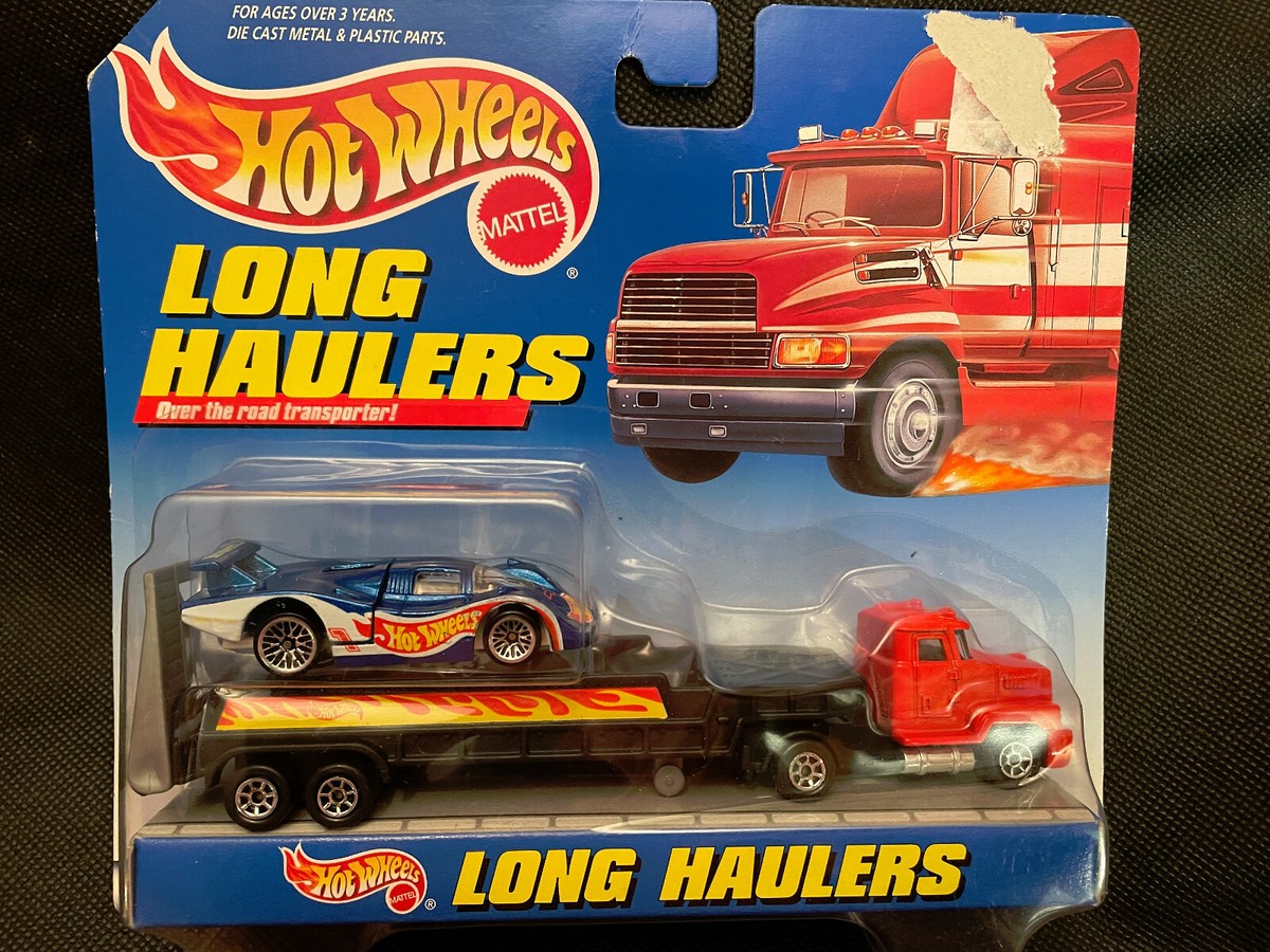 HOT WHEELS VINTAGE 1998 LONG HAULERS SET NEW IN BLISTER PACK
