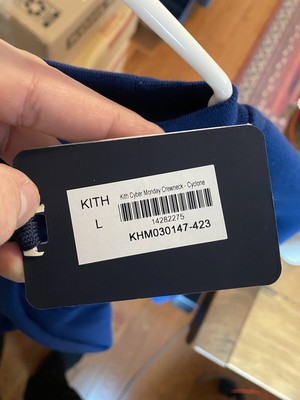 Kith Cyber Monday Crewneck Cyclone Large | eBay