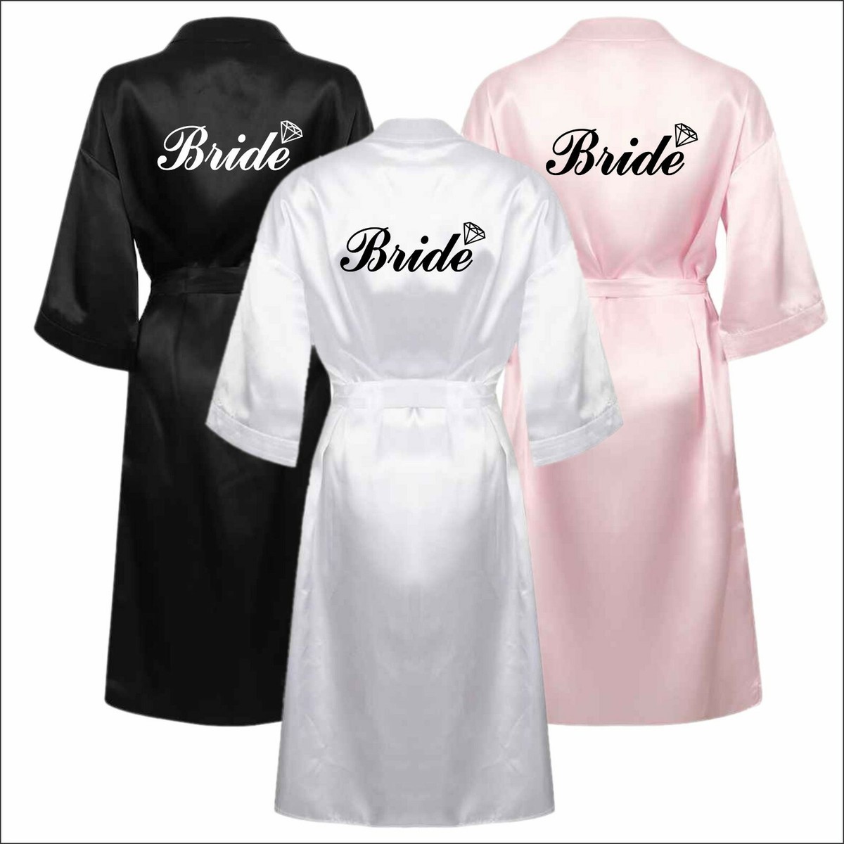Personalised Ladies Silk Stain Gifts For Her Bridal Wedding Party