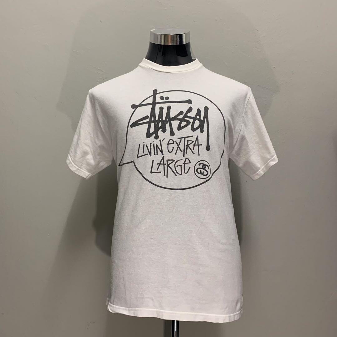 ★送料・関税込★STUSSY★Stussy Livin' Large T-Shirt★ Stussy Livin Extra Large Tee Size X-Large | eBay