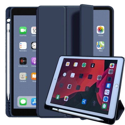 PU Leather Slim Flip Stand Case Cover For iPad 5/ 6th 7th 8th 9th Generation Pro