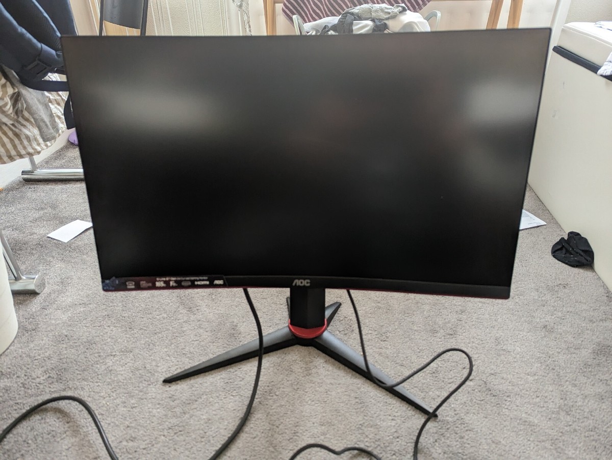 Inch Curved Gaming Monitor Aoc C24g2u Ips 165 Hz Aoc Curved