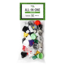 All-in-One Sample Pack (50) Spray Paint Caps Graffiti Street Art Tips Supplies