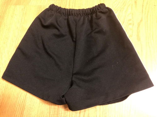 Medium VTG Varsity Women’s Size M Black Cheerleading Shorts w/Drawstring - Picture 2 of 4
