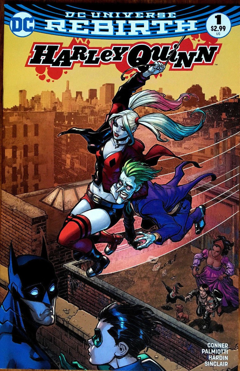 Harley Quinn #1 Comic Central Chad Hardin Alex Sinclair Color