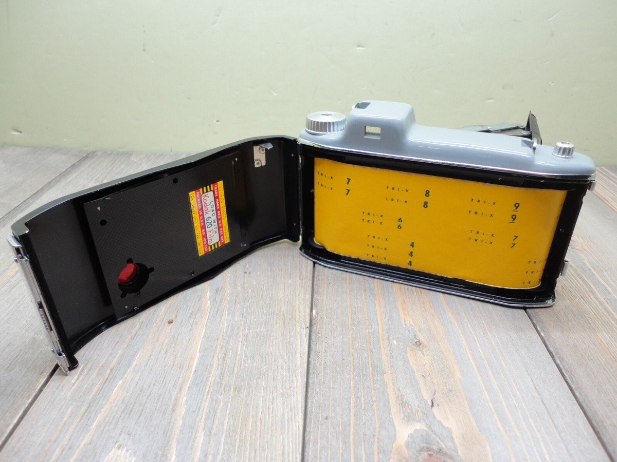 Vintage Kodak Tourist Camera No. 18 W/ Box 620 Film Kodet Vintage Kodak Tourist Camera No. 18 W/ Box 620 Film Kodet