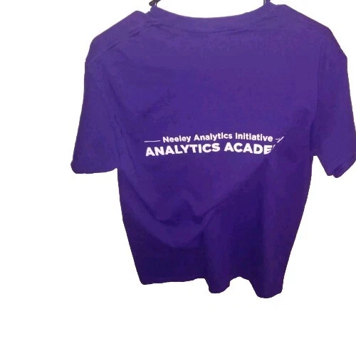 NCAA TCU Horned Frogs Neeley School Of Business Men's Medium Purple T-Shirt - Image 2 of 2