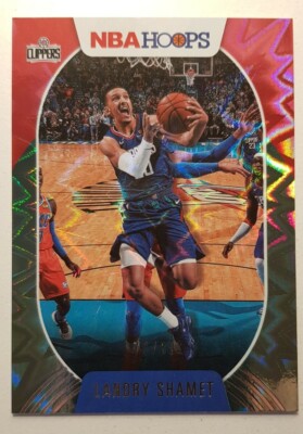 Panini 2020 Hoops - Landry Shamet #9 - Green Explosion - 79/89 - Clippers