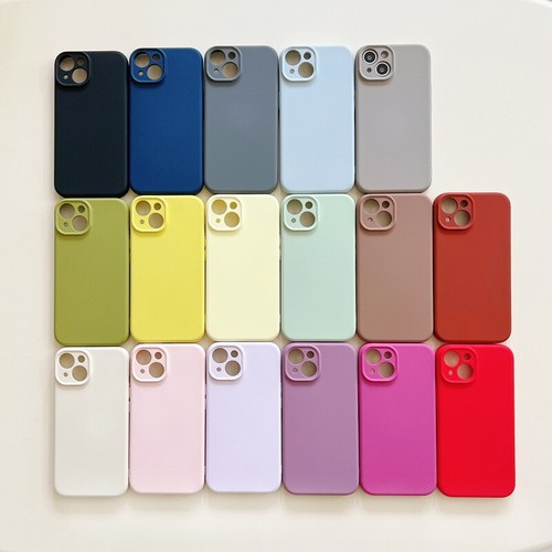 Shockproof Matte Soft Silicone Slim Case For iPhone 15 Pro Max 14 13 12 11 Cover - Zdjęcie 2 z 33