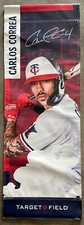 Carlos Correa - Minnesota Twins 2023 Authentic Target Field street banner