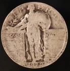 1929 STANDING LIBERTY QUARTER FROM AN OLD COLLECTION-LOT 6800