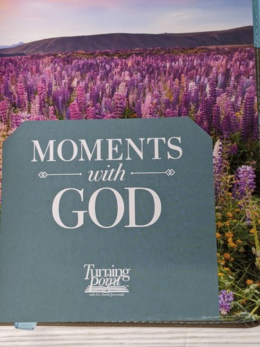 Moments With God Turning Point 2023 Devotional by Dr. David Jeremiah Leather Bou - Picture 4 of 9