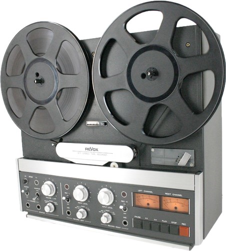 Studer Revox B77 Premium Andruckrolle Pinch Roller Kupfer- Teflonscheiben PR99 - Afbeelding 2 van 17