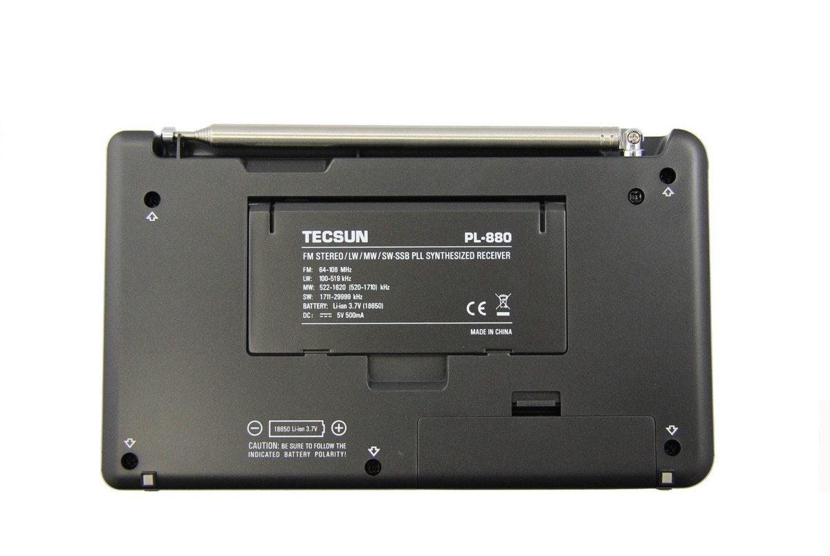 TECSUN PL-880 AM MW FM LW SW Shortwave SSB Radio **18650 BATTERY
