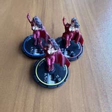 Marvel Universe HeroClix Infinity Game Collector Figure Scarlet Witch Wanda SET