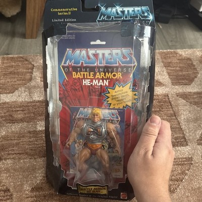 Masters of the Universe Commemorative Series II BATTLE ARMOR HE-MAN 1 Of 15k NIB