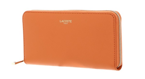 Lacoste Champs-ÉLyséEs Zip Wallet L GeldböRse Blossom Apricot Neu-image