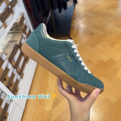 NWT Coach Women's Ellis Sneaker Shoes CBX21 Dark Teal choose size