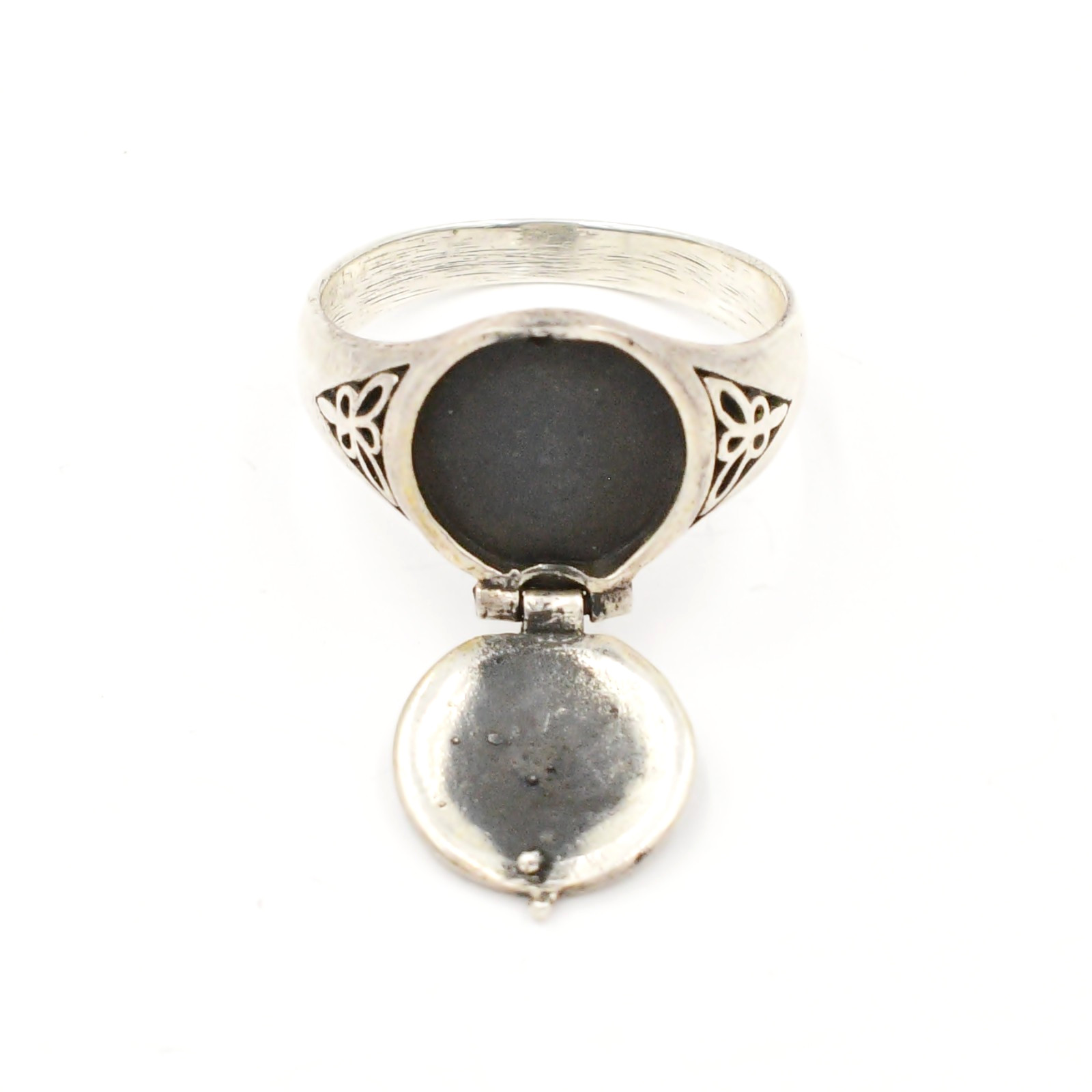 Sterling Silver 925 Pentacle Scrollwork Poison St… - image 6