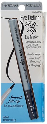 Physicians Formula Eye Definer Felt Tip Eye Marker Liquid Liner Ultra Black 2298