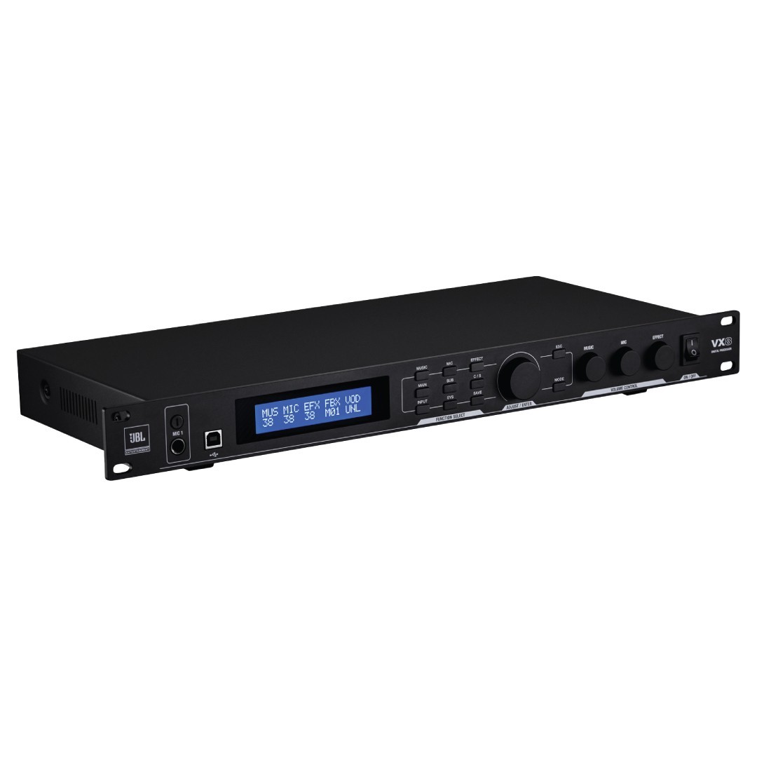 JBL VX8 Professional Digital Audio Processor with Remote–Echo