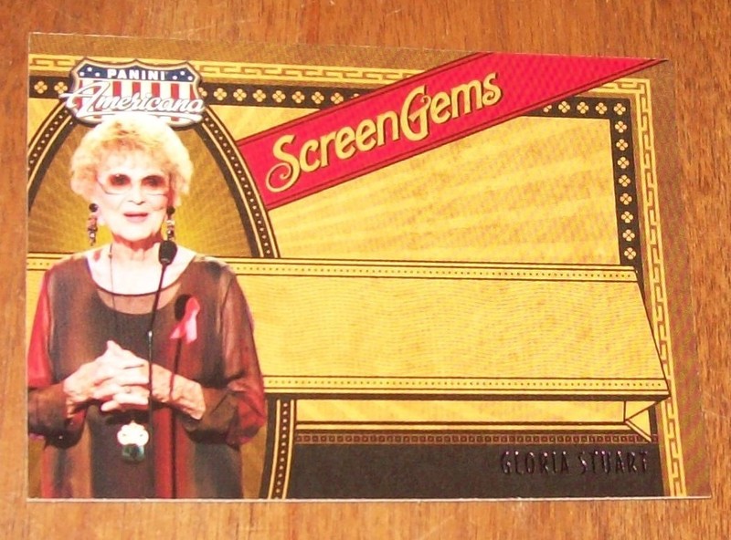 2011 Panini Americana Screen Gems Gloria Stuart Card-8