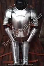 Medieval Full Body Steel Armor Set Handmade Knight Suit LARP Cosplay Costume